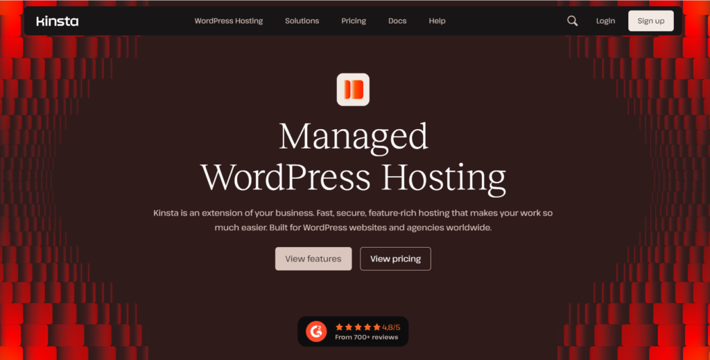 Kinsta Managed WordPress Hosting