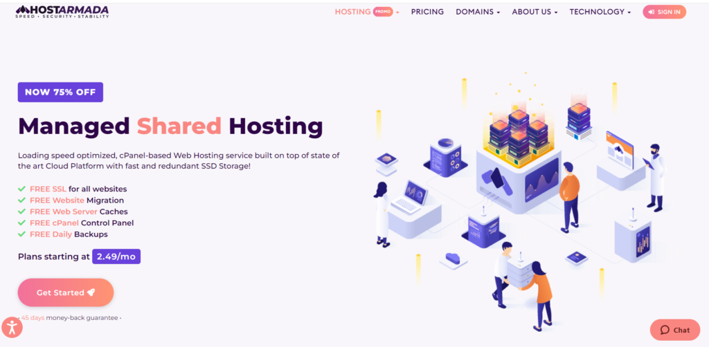 HostArmada Shared Hosting